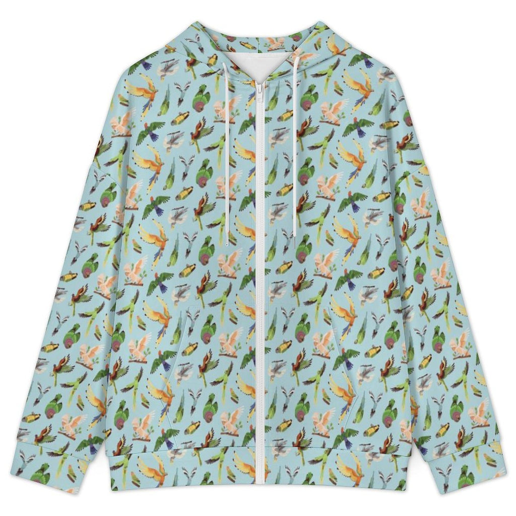 Parrots Women's Full-Zip Hoodie