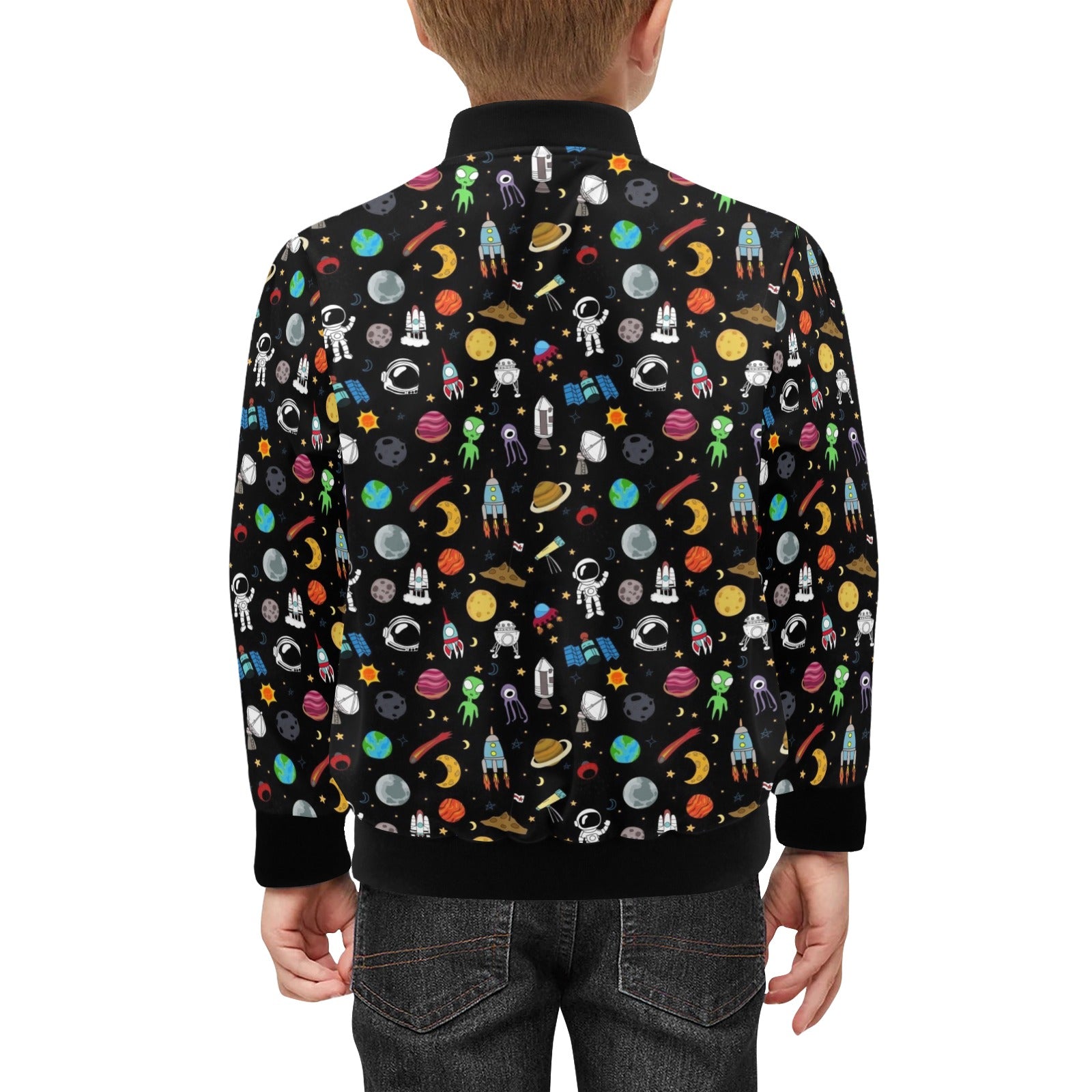 Fun Space Kids Bomber Jacket