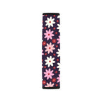 Pink Daisy Car Seat Belt Cover 7''x10'' (Pack of 2) Car Seat Belt Cover 7x10 (Pack of 2) Plants Printed Offshore