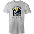 I'm The Family Tech Support - Mens T-Shirt Grey Marle Mens T-shirt Printed In Australia Tech