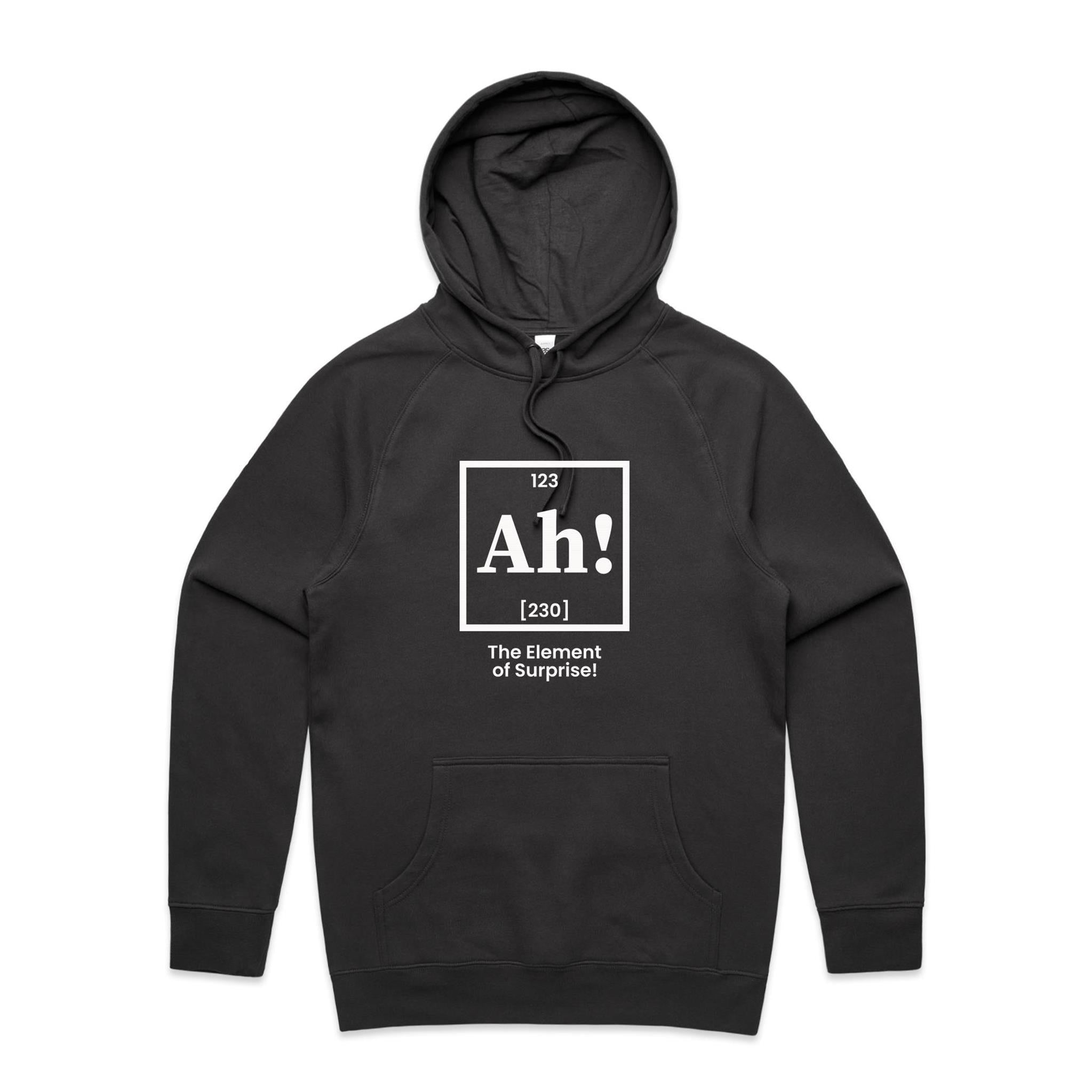 Ah! The Element Of Surprise Men's AS Colour Hoodie