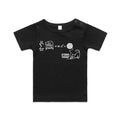 Cat String Theory Physics AS Colour Baby T-shirt