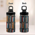 Books Kids Water Bottle with Chug Lid (12 oz) Kids Water Bottle with Chug Lid Printed Offshore Reading