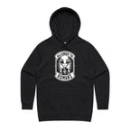 Alien, Allergic To Humans - Womens Hoodie Black Womens Hoodie Printed In Australia Sci Fi