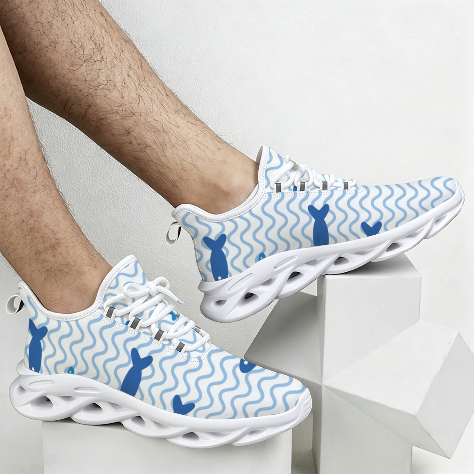 Blue Fish Men's Twisted Sole Sneakers