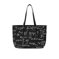 Equations PU Leather Tote Bag Large One Size Leather Tote Bag-Large Printed Offshore