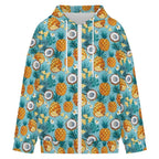 Pineapple Coconut Women's Full-Zip Hoodie