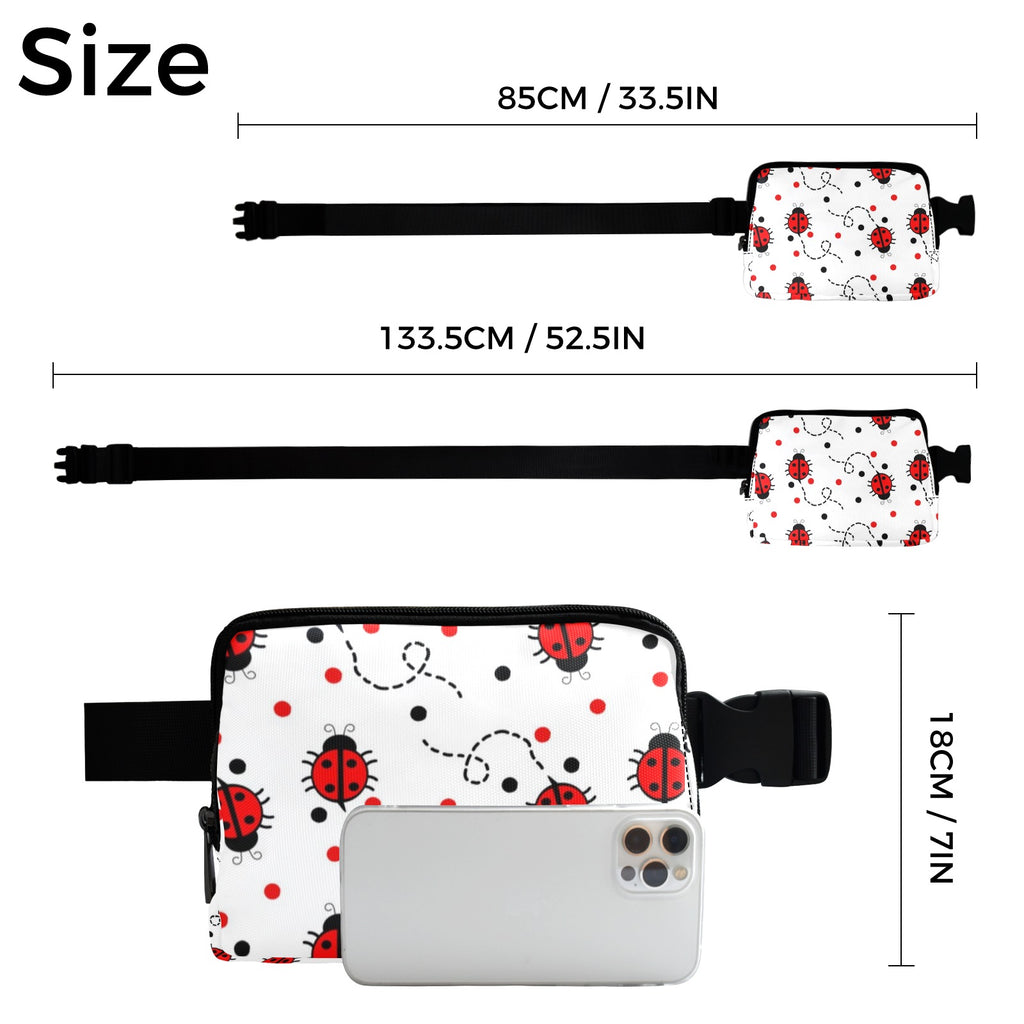 Ladybugs On The Move - Belt Bag