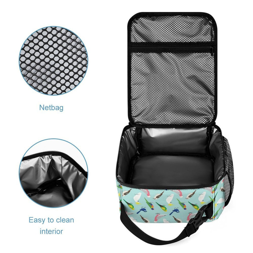Australian Birds Backpack, Lunch Bag & Pencil Case Set