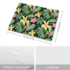 Frangipani Leather Mouse Pad Leather Mouse Pad Plants Printed Offshore