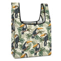 Toucans Collapsible Shopping Bag white One size Foldable Shopping Bag Printed Offshore