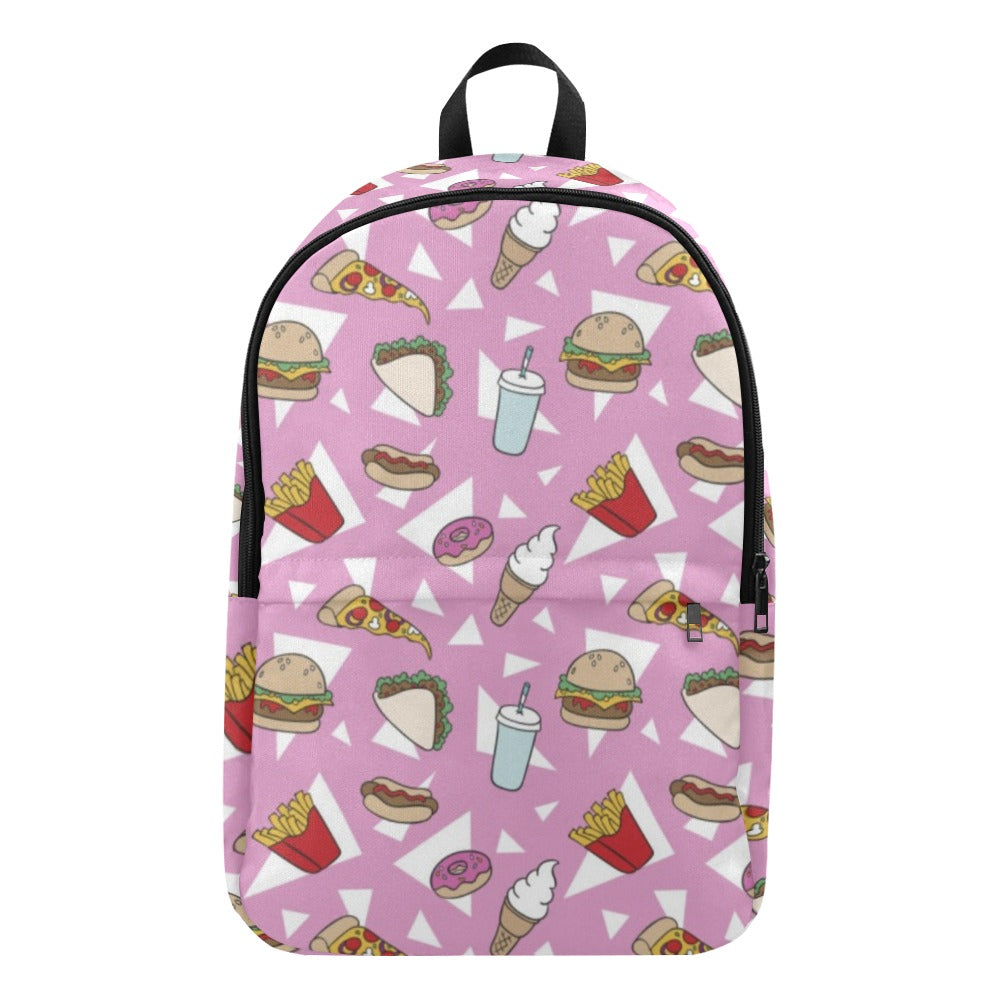 Fast Food - Fabric Backpack