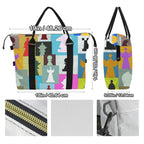 Colourful Chess Duffle Bag-Simple (Model 1715) Duffle Bag-Simple (1715)