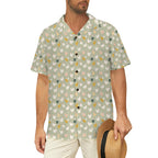 Chicken Life Men's Short Sleeve Hawaiian Shirt Men's Hawaiian Shirt (New) animal Printed Offshore