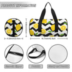 Zig Zag Lemons Duffle Bag Duffle Bag Printed Offshore