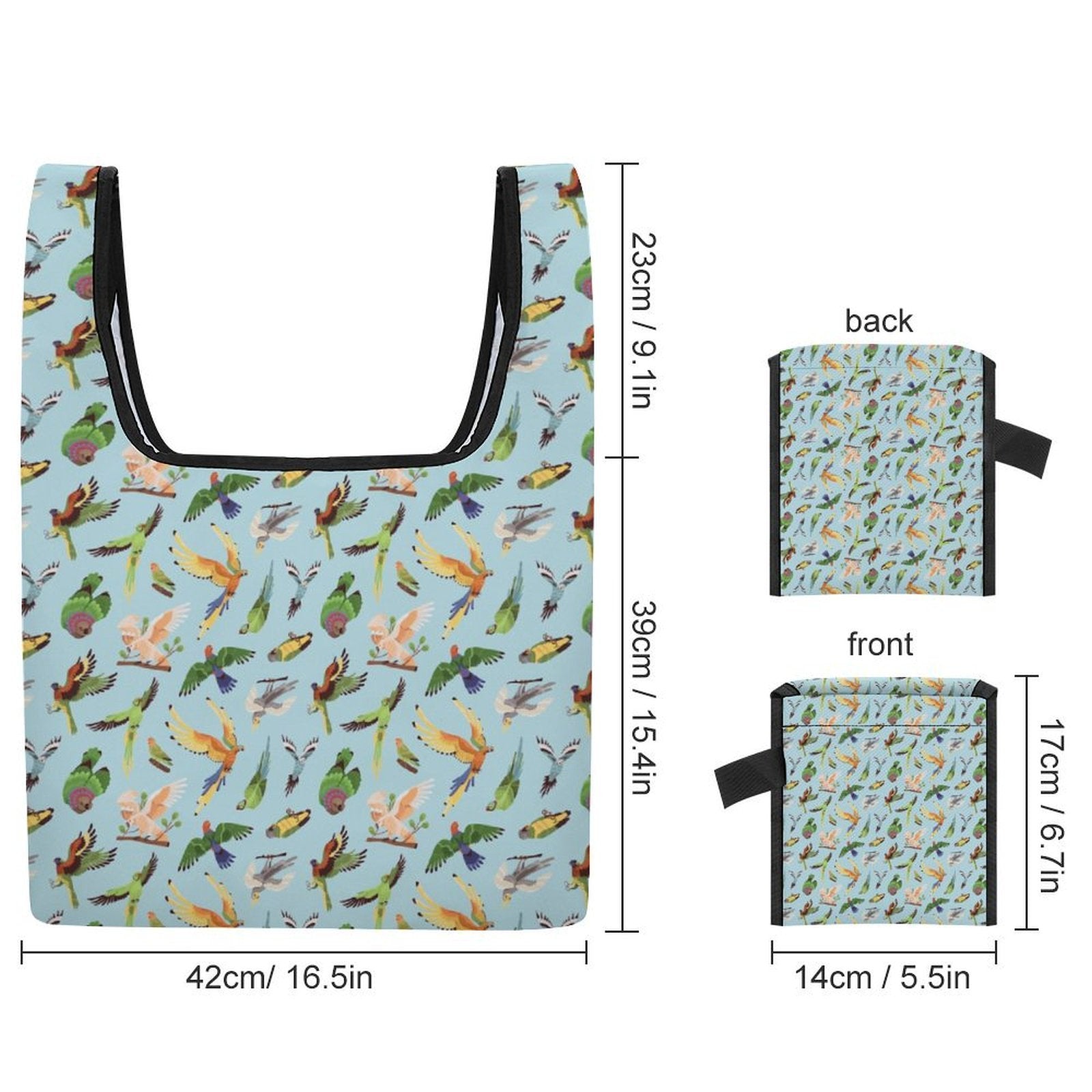 Parrots Foldable Shopping Bag