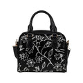Black And White Floral - Shoulder Handbag (Model 1634) One size Shoulder Handbags (1634)