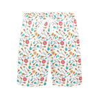 Ukulele Men's Mid-Length Beach Shorts Men's Mid-Length Beach Shorts Music Printed Offshore