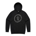 Life Happens, Coffee Helps - Mens Hoodie Black Mens Hoodie Coffee Printed In Australia