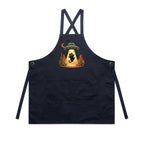 Black Cat Alien UFO Abduction AS Colour Carrie Apron