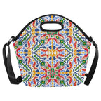 Bright Burst Neoprene Lunch Bag/Large (Model 1669) Neoprene Lunch Bag Printed Offshore