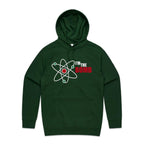 I'm The Bomb, Atom - Mens Hoodie Forest Green Mens Hoodie Printed In Australia Science