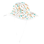Ukulele Wide Brim Bucket Hat Wide Brim Bucket Hat Music Printed Offshore