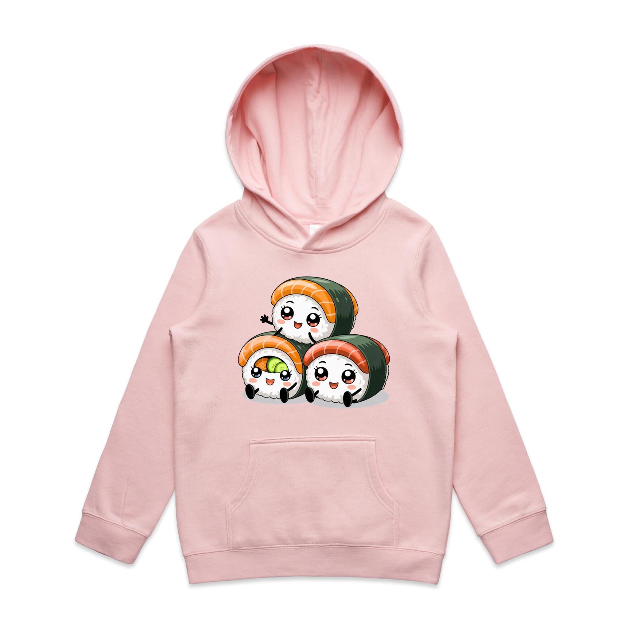 Kawaii Sushi Kids AS Colour Hoodie