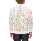 Abstract Colourful Shapes Kids Bomber Jacket Kids Bomber Jacket Printed Offshore