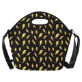 Lightning Bolts Neoprene Lunch Bag One Size Neoprene Lunch Bag comic Printed Offshore