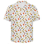 Super Dog Men's Crinkle Hawaiian Shirt