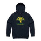 The Plant Life, Vegan - Mens Hoodie Navy Mens Hoodie Printed In Australia