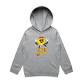 Stay Cool - Kids Hoodie Grey Marle Kids Hoodie Printed In Australia