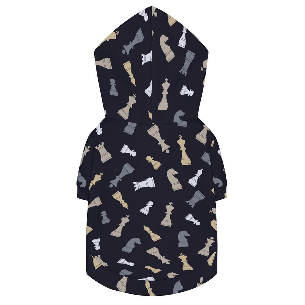 Chess Pattern Pet Hoodie (Large Size)