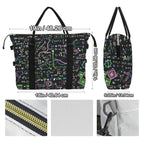 Equations In Green And Pink Duffle Bag-Simple (Model 1715) Duffle Bag-Simple (1715)