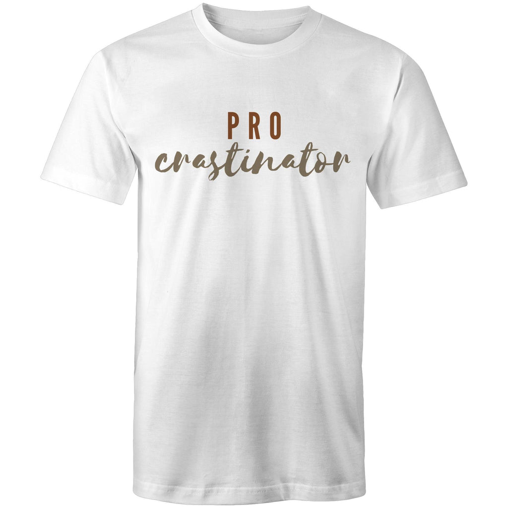 Procrastinator - Mens T-Shirt White Mens T-shirt Printed In Australia