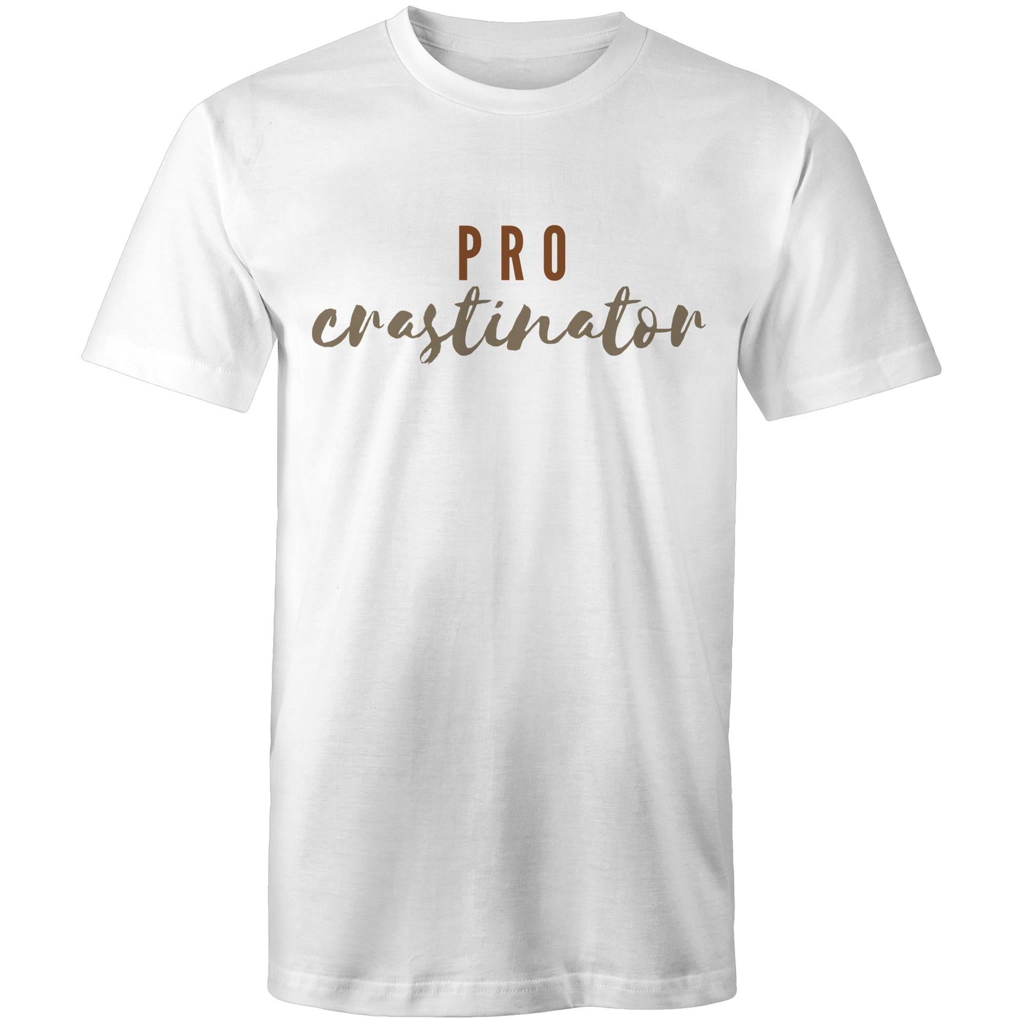 Procrastinator - Mens T-Shirt White Mens T-shirt Printed In Australia