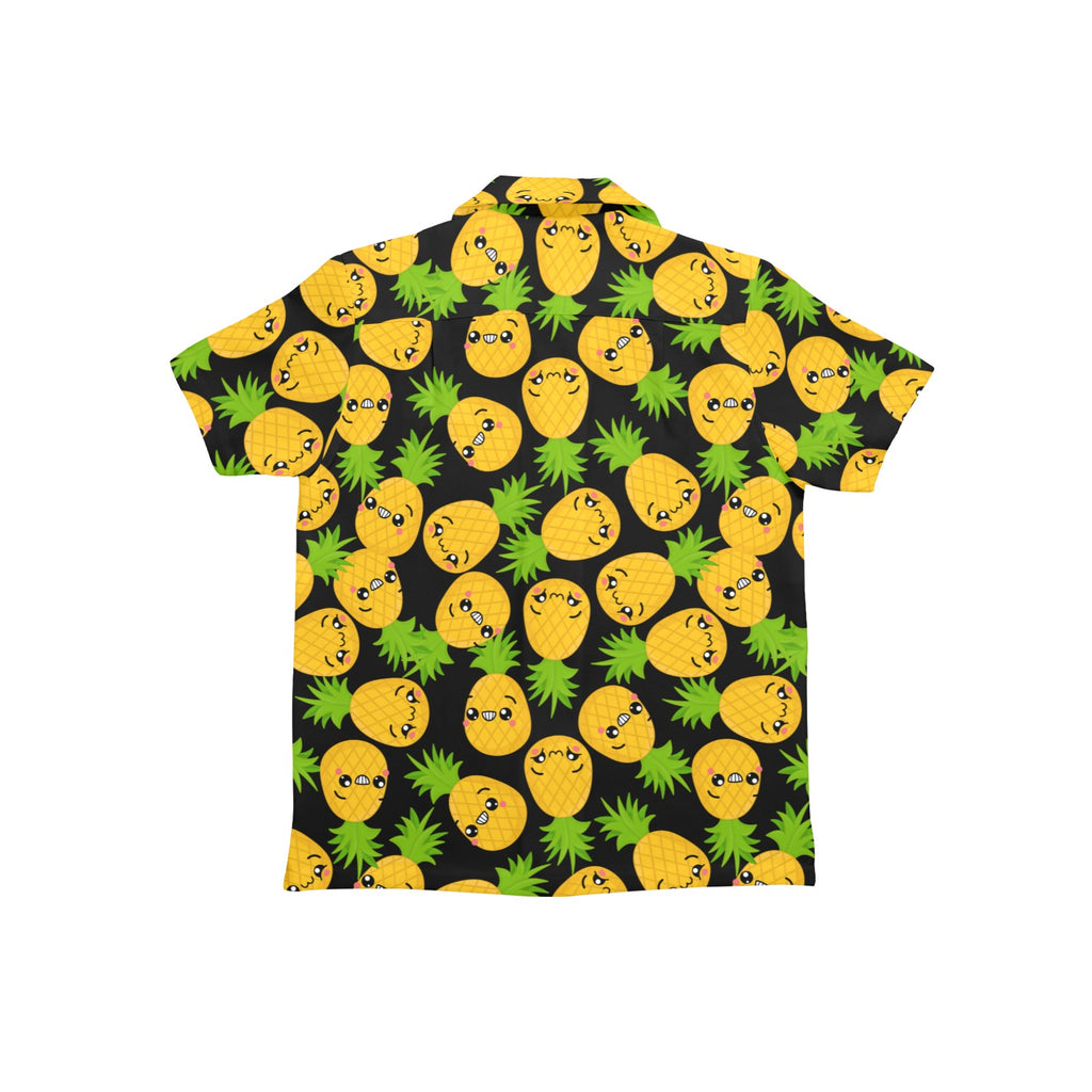 Cool Pineapples - Junior Kids Hawaiian Shirt