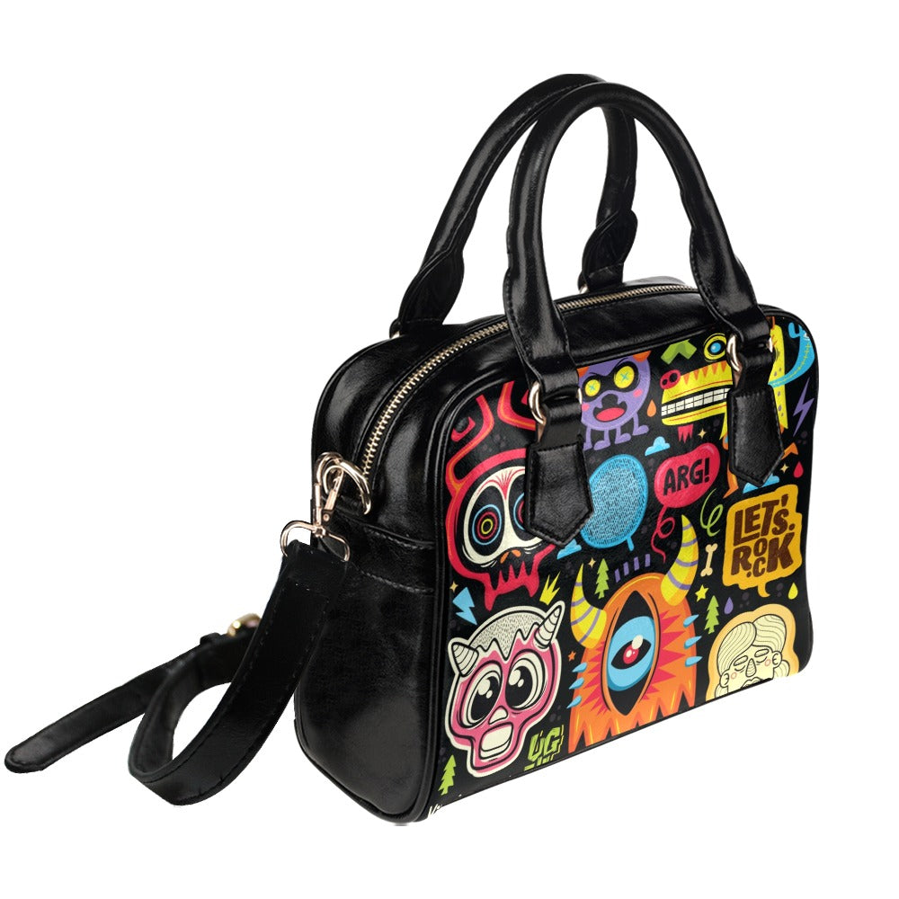 Monster Kids - Shoulder Handbag (Model 1634) Shoulder Handbags (1634)