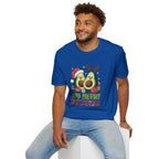 Avo Merry Christmas, Avocado - Unisex Softstyle T-Shirt