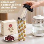 French Fries 20oz Tea Tumbler with Carry Handle