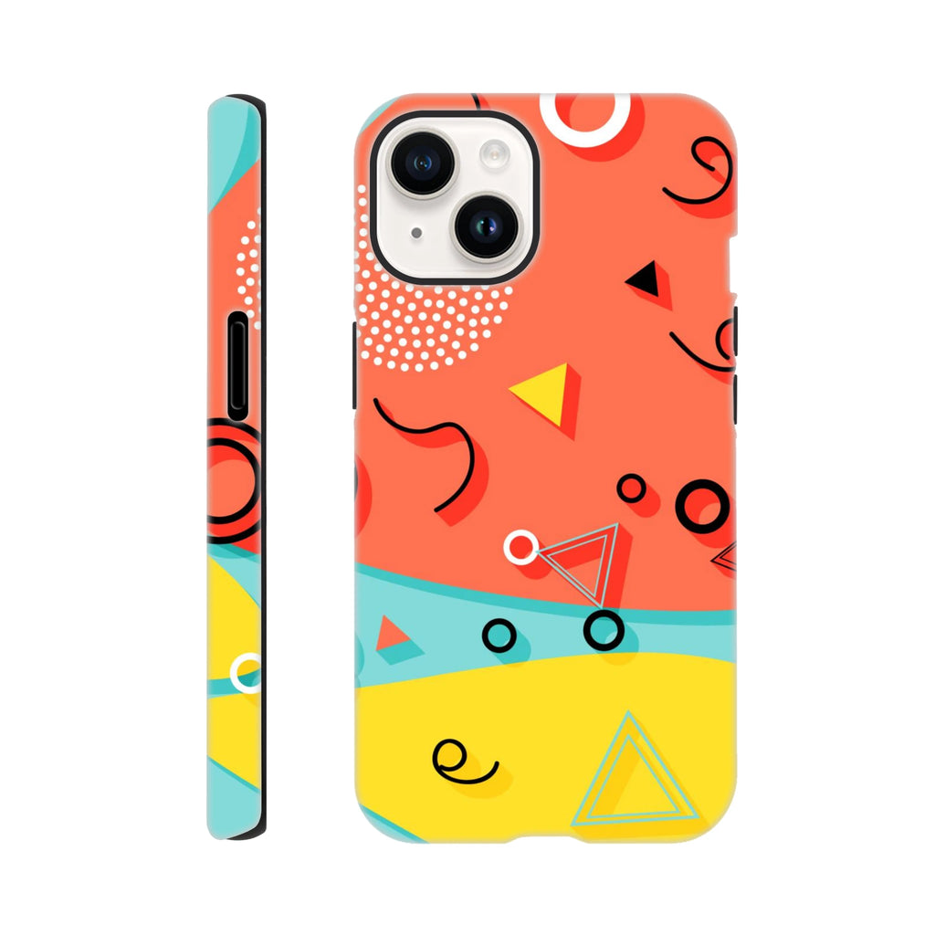 Retro Vibe - Apple iPhone Tough case iPhone 14 iPhone Tough Case Globally Fulfilled Retro
