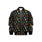 Fun Lightning Kids Bomber Jacket XL Kids Bomber Jacket comic Printed Offshore