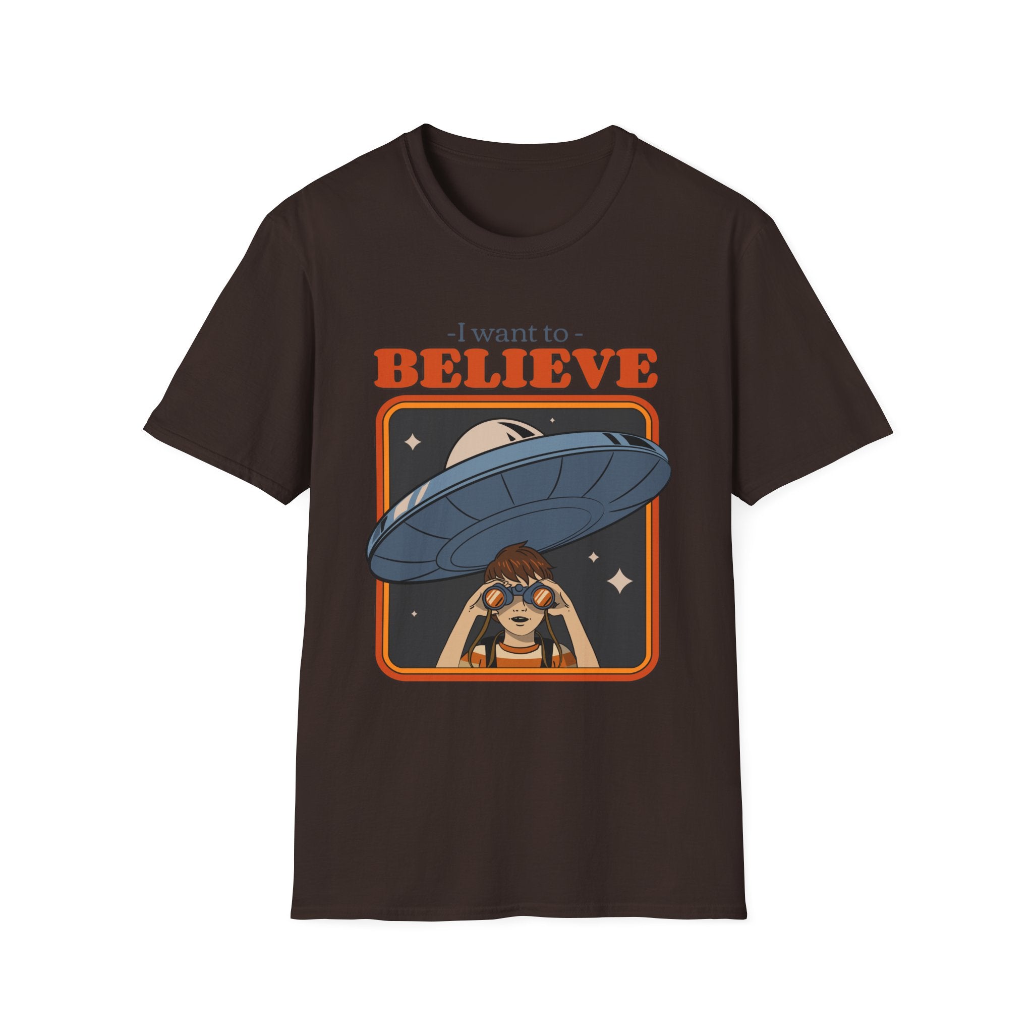 I Want To Believe, UFO - Unisex Softstyle T-Shirt