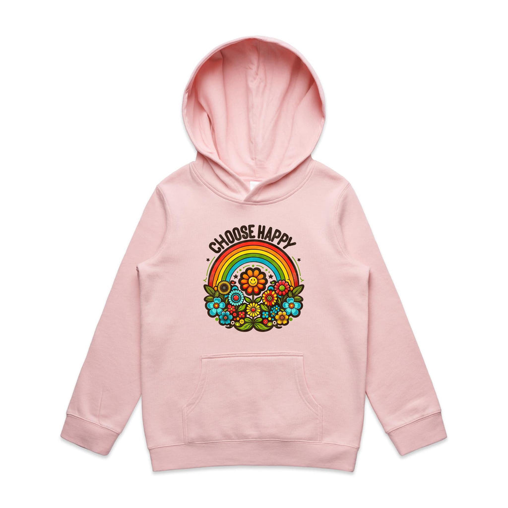Choose Happy - Kids Hoodie