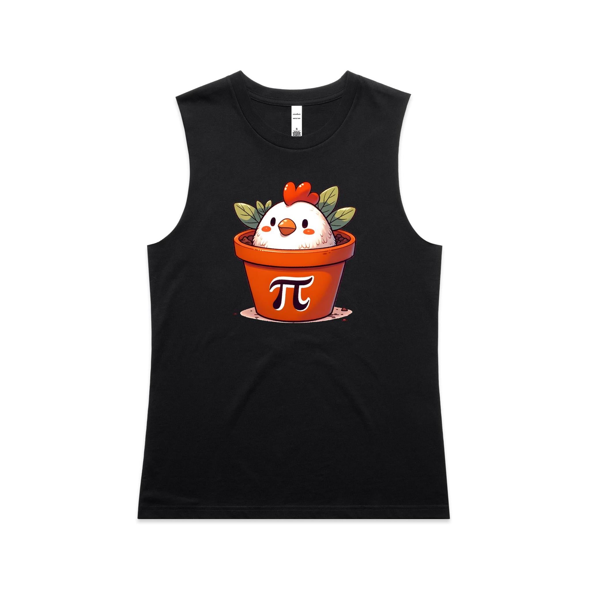 Chicken Pot Pi - AS Colour Women's Maple Tank