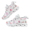Pastel Watermelon Slices Women's Twisted Sole Sneakers