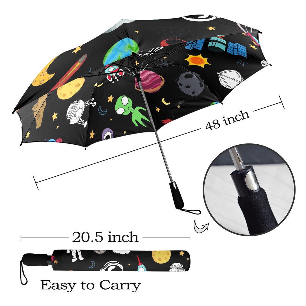 Kids Space - Semi-Automatic Foldable Umbrella (Model U12) Semi-Automatic Foldable Umbrella (U12)