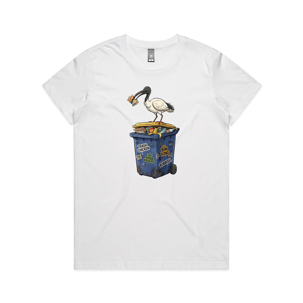 Bin Chicken Australian Ibis Women's AS Colour T-shirt