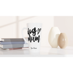 Personalised - Dog Mum - White Latte 17oz Ceramic Mug Personalised Latte Mug animal customise Globally Fulfilled Mum personalise